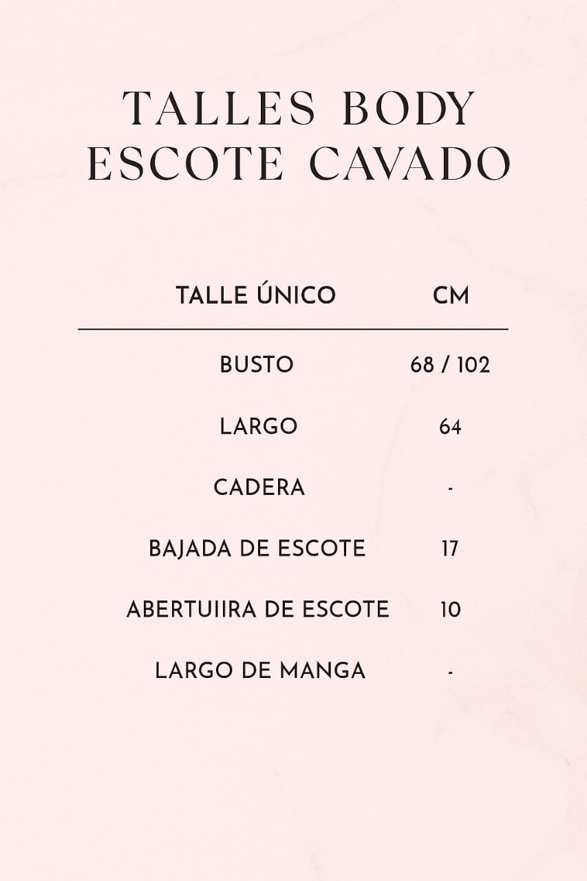 Body Escote cavado - Imagen 5